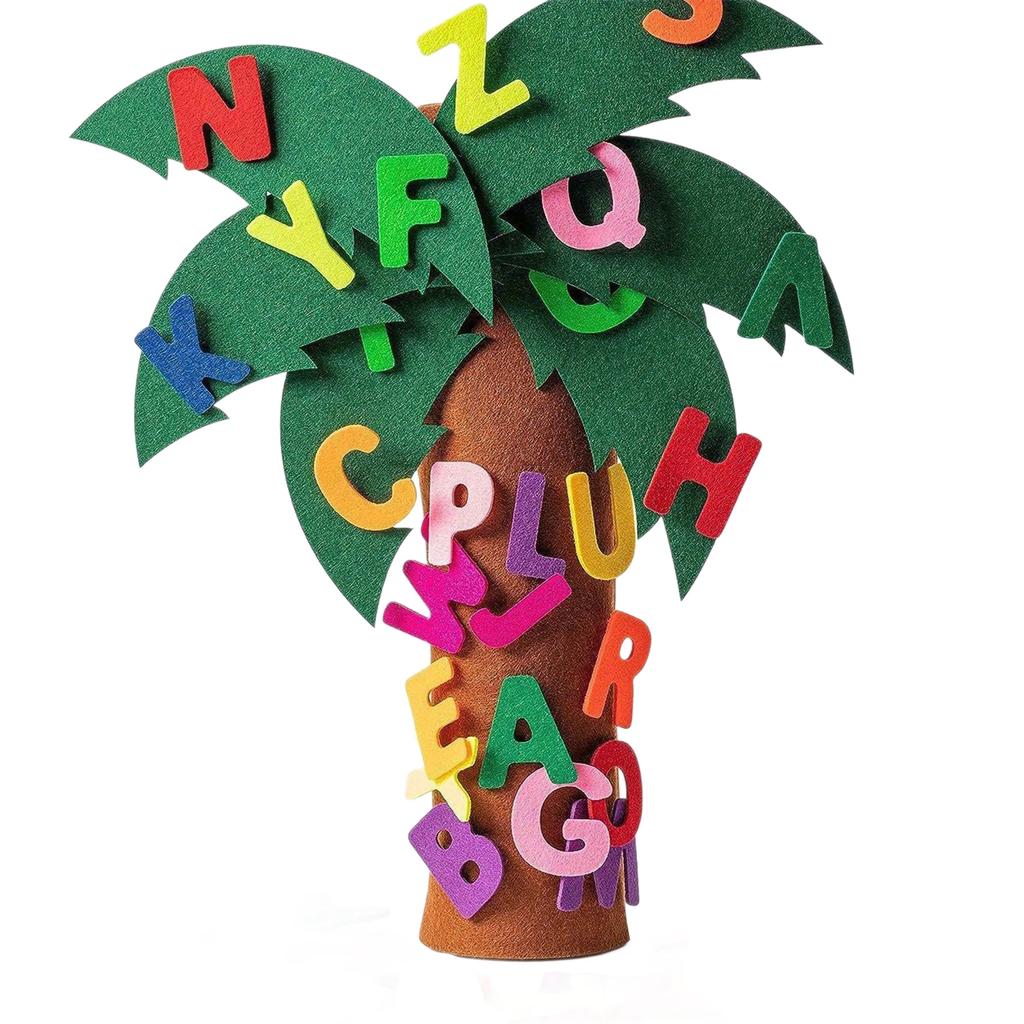 Children's Interactive Number And Letter Tree Toys