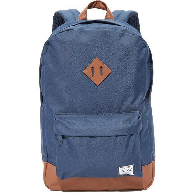 

Рюкзак Herschel Heritage navy/tan synthetic leather (10007-00007)