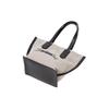 New LONGCHAMP Canvas With Calfskin Canvas Bag, Tote Bag, Shopping Bag, Handbag Regular Women's Beige 10194HSG037