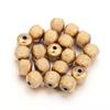 20-40pcs/lot Stainless Steel Beads 4mm 6mm 8mm Gold Color Texture Loose Spacer Beads For Jewelry Making Findings DIY Bracelet