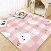 Large Cartoon Cat Paw PVC Pet Mat Waterproof Urine‑Proof Non‑Slip Easy‑Wipe Floor Mat For Indoor Cat Playpen