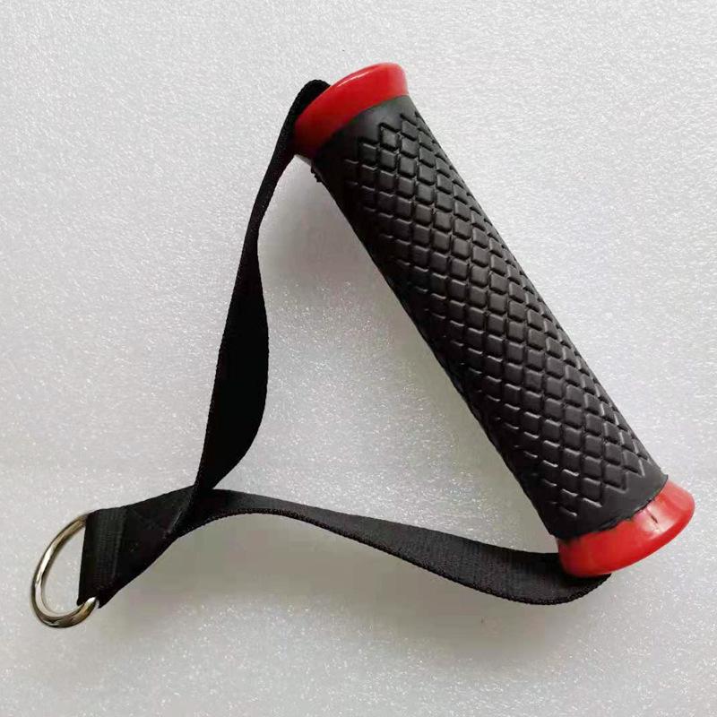 

Многофункциональные эспандеры для спортзала, ручки, противоскользящая ручка, прочная нейлоновая лента, ручка для фитнеса, съемник, ручка для портальных аксессуаров красный