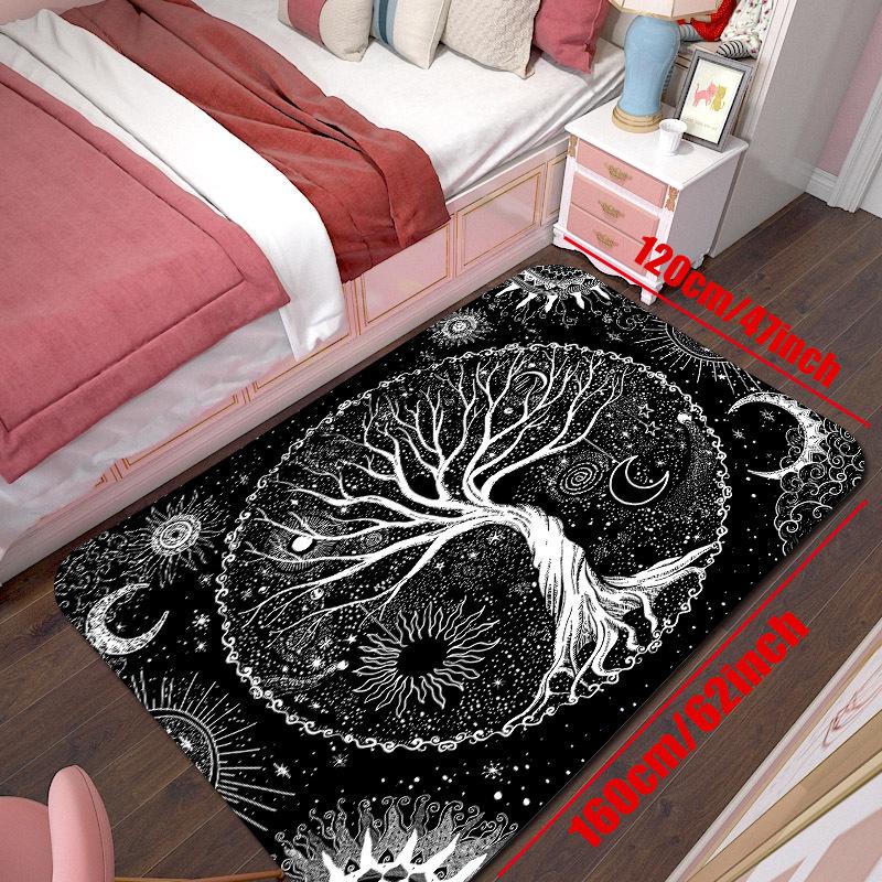 1 τεμ Χαλιά κουζίνας κατά της κούρασης Tree Of Life Εκτύπωση Αδιάβροχο αντιολισθητικό παχύ μαξιλαράκι χαλάκι κουζίνας βαρέως τύπου Comfort στάσιμο χαλάκι για κουζίνα