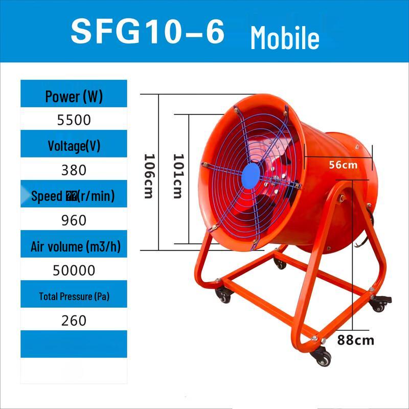 Nai Duo Mobile Industrial Blower Fan