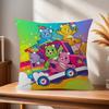 Cushion Cover Pillow Cover Decor Pillowcase Printed Cushion Case for Couch Cute CCare BBears