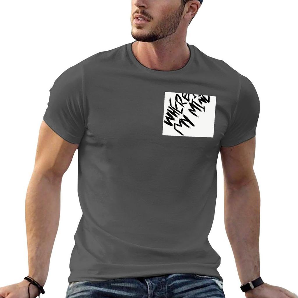 Where Is My Mind Tshirt Casual Fashion Short Sleeve Cotton Tshirt