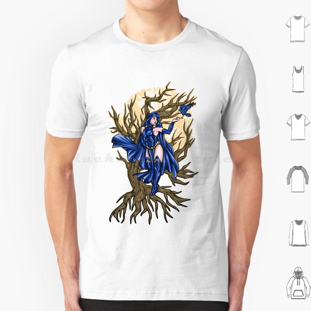 Raven T Shirt Cotton Men Women DIY Print Raven Superhero S