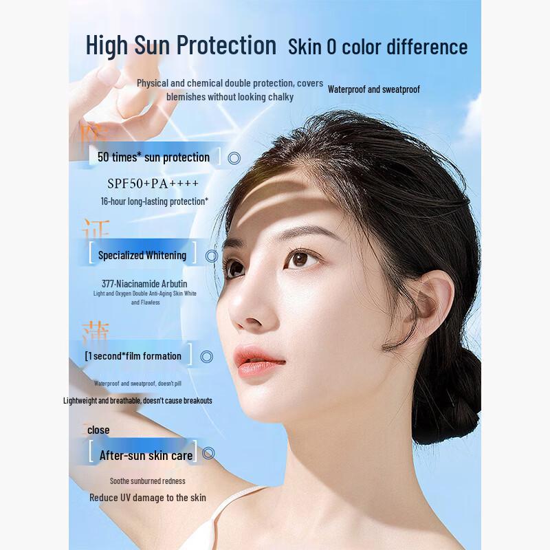 VTS Whitening & Isolating Sunscreen Lotion