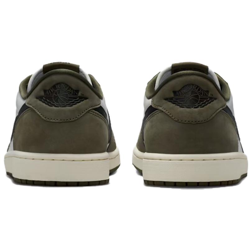 Jordan Air Jordan 1 Low Vintage Chaussures de Basketball Homme Vert Olive HQ6998-200