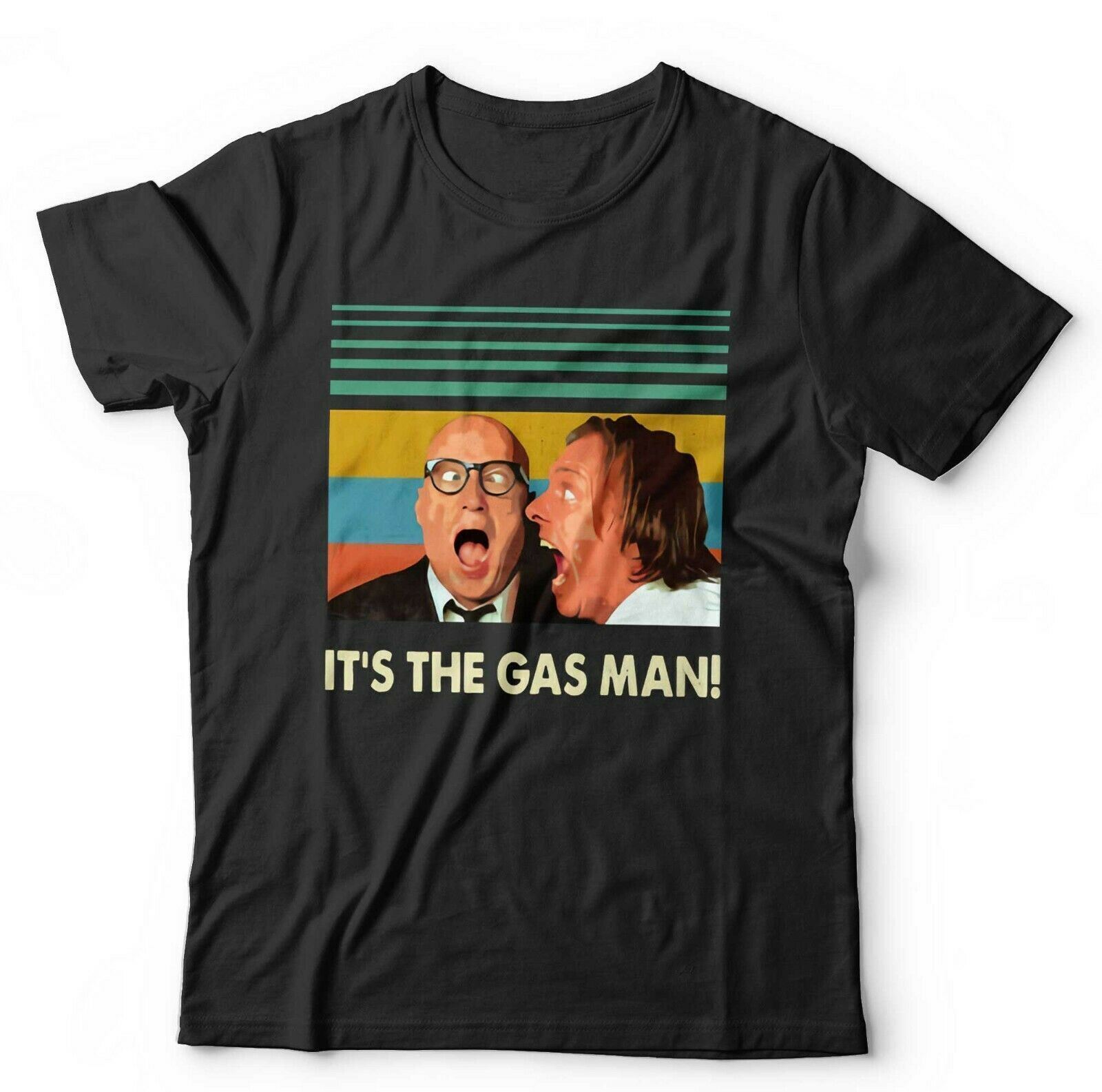 Bottom Tshirt It s The Gas Man Unisex and Rik Mayall Ade Edmondson Funny L