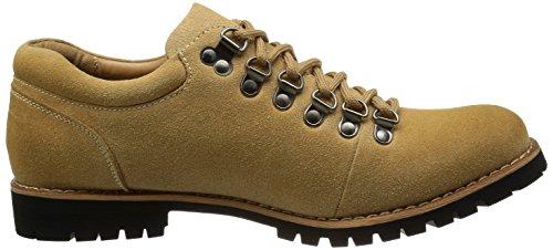 San-A Plus 2311 Men's Mountain Boots, Beige Suede, Size 24.5cm, 3E