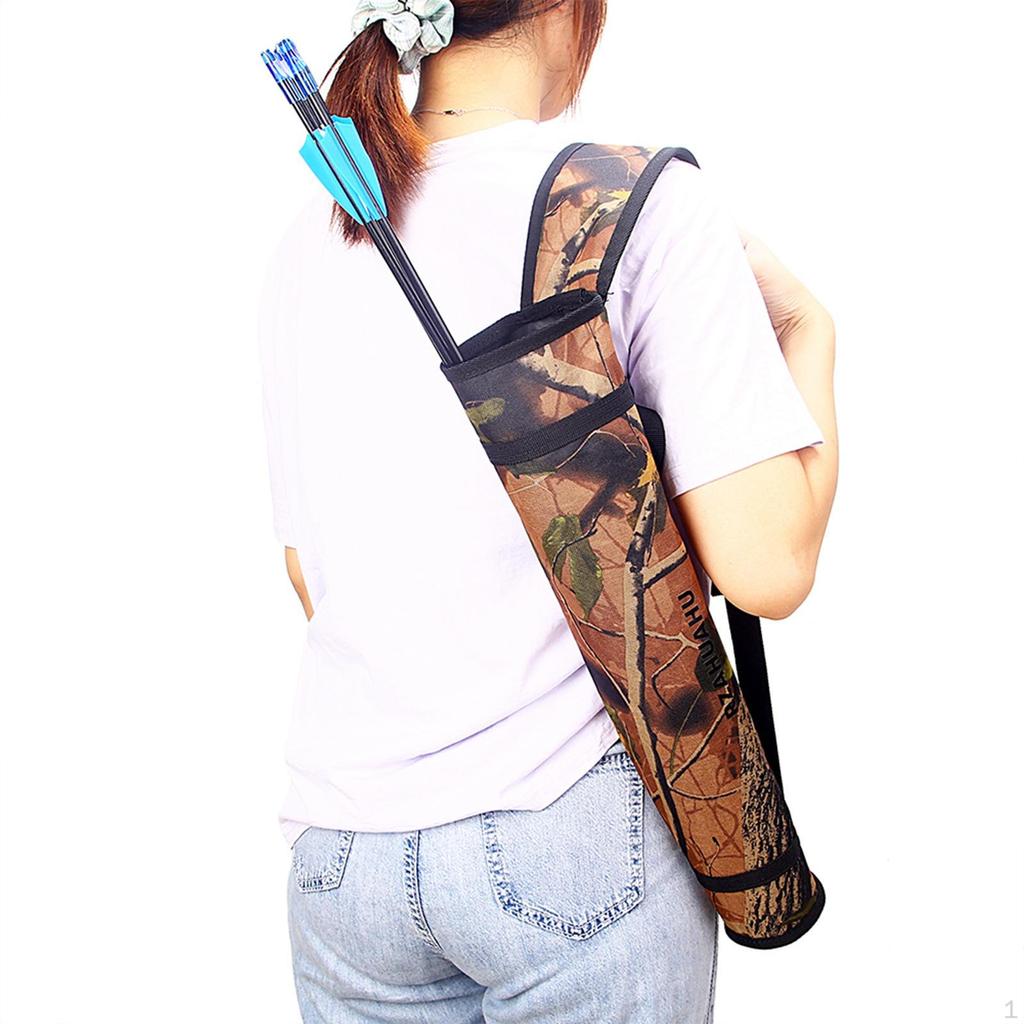 Quiver Accs Target Lightweight Storage Pouch Adjustable Holder Bag for Outdoor Adults Shooting