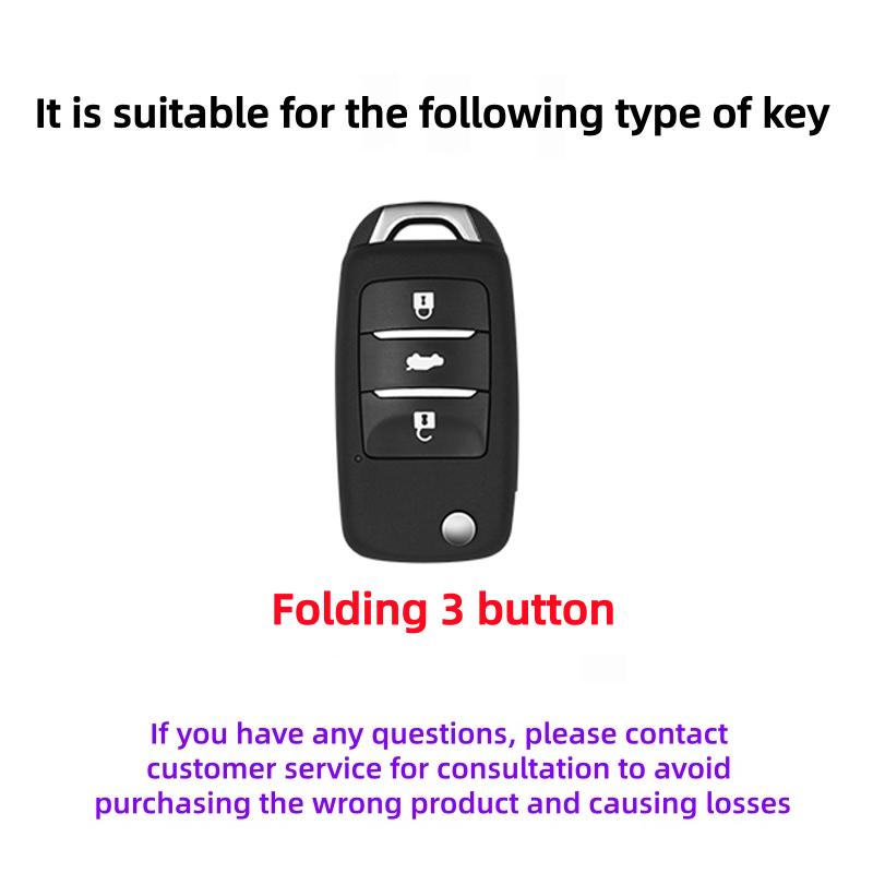 Tpu Car Remote Key Case Cover Protect Shell Fob For Changan Cs15 Cs35 Cs55 Cs75 Cs95 V3 V5 V7 Eado Raeton Plus Coupe Accessories
