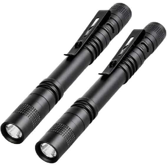 Pen Flashlight,5PCS Led Pen Light Flashlights with Clip,Mini Pocket Flashlight Small Penlight Inspection Flashlight