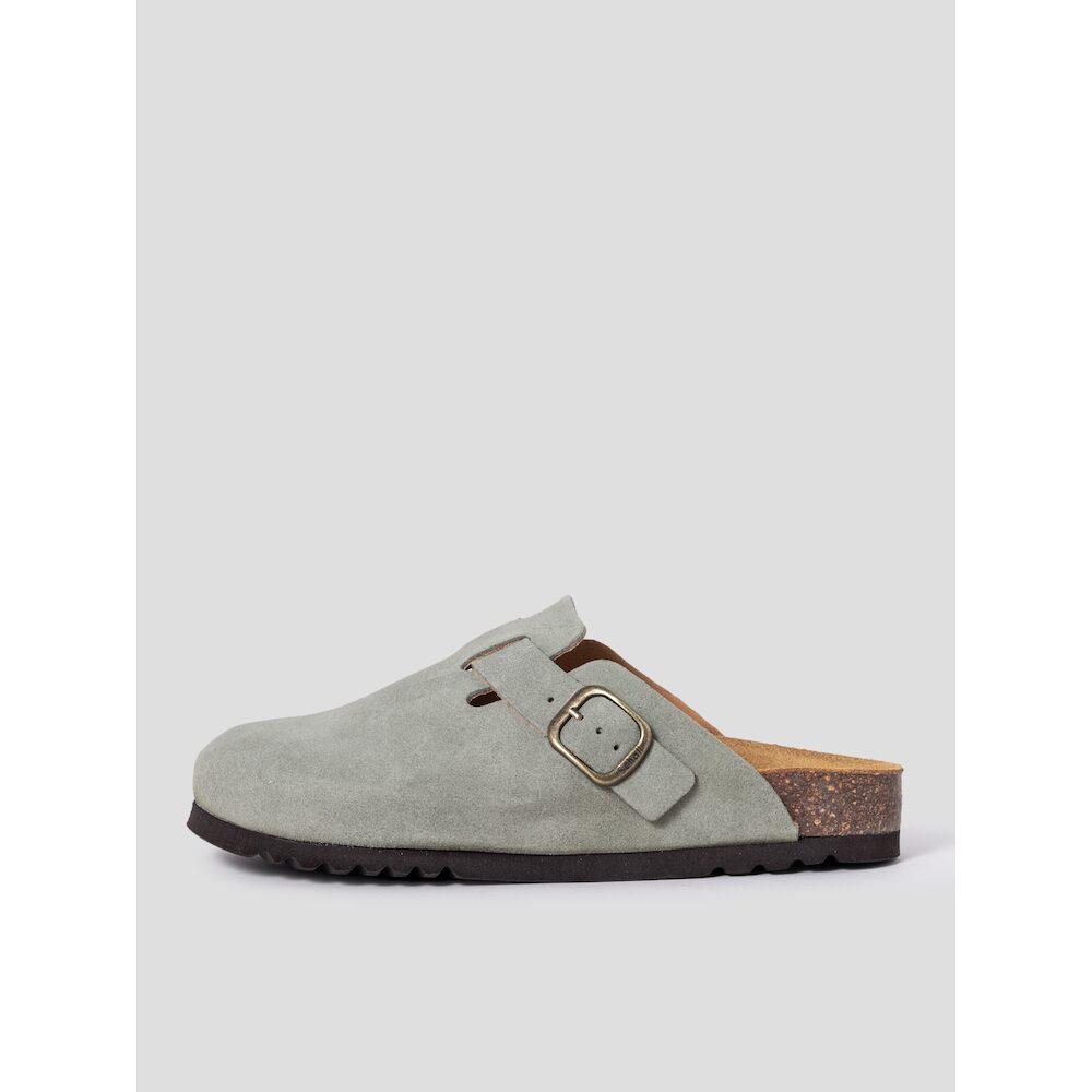 Scholl (Women) Cork Clog Sandals Green (Hh54K2C71M)