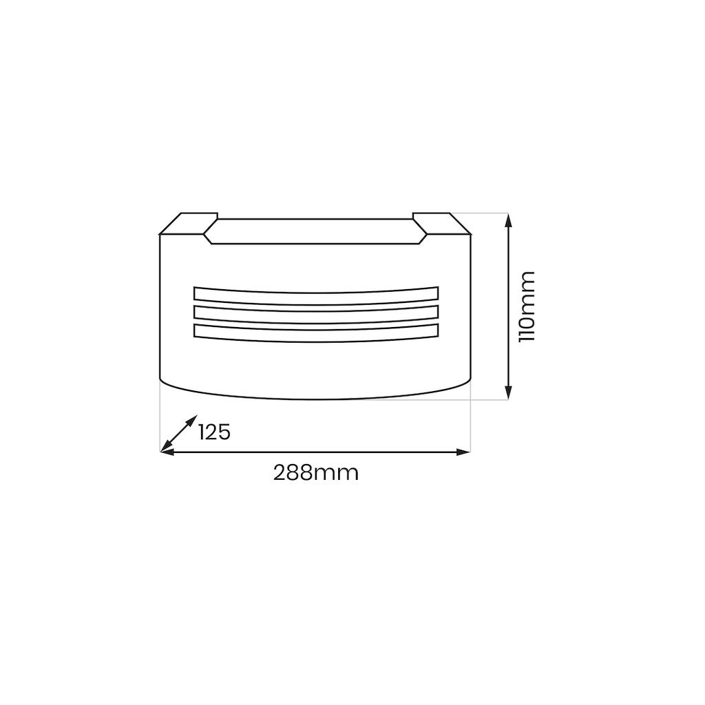 Maxim 1Xe27 Ip54 Wall Lamp