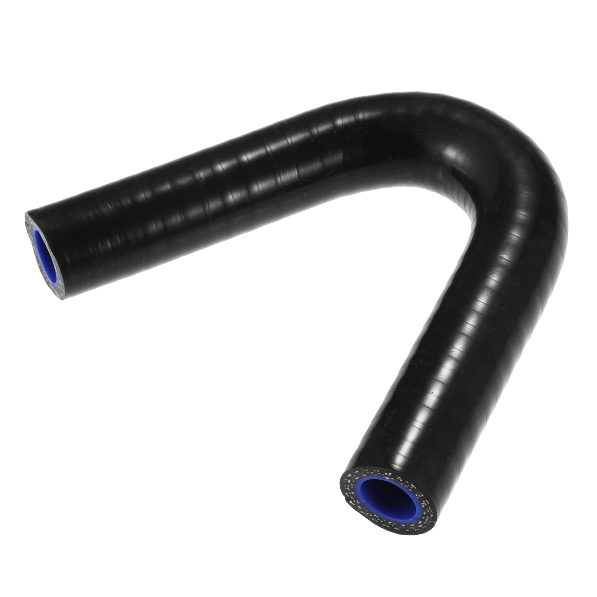 

Silicone Hose Radiator Hose Silicone Tube Oil Resistant Hose 135° 4-ply Reinforced Intake Hose Air Cleaner Inner Diameter 13mm Length 100mm Black