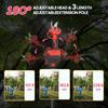 2-in-1 Akku-Astschere, 300W, mit 228,6cm Teleskopstiel, 2,0Ah Akku und 180° verstellbarem Kopf für einfache Gartenarbeit
