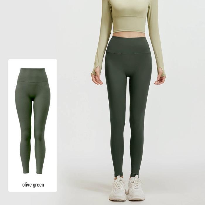 

Peach Lift High-Waist Yoga Pants - Butt-Lifting, High-Stretch, Bare Feel Fitness Leggings for Women Small