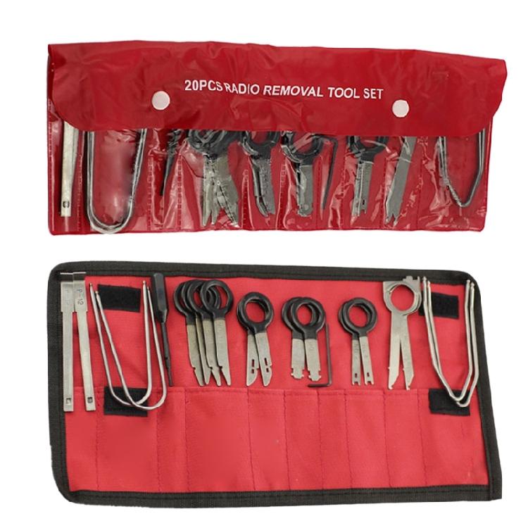 20 Pcs Car Speaker Disassembly Tool Set Auto Stereo Removal Radio Keys Remove