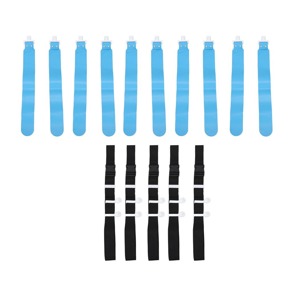 Flag Football Equipment Adjustable Flag Football Set  PP Practical Adjustable for Football Field