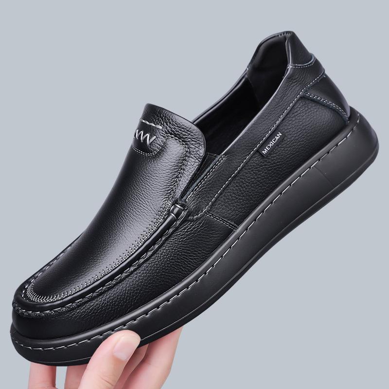 Neue Designer-Loafer mit weicher Sohle für Herren Mode Freizeit Rindsleder Schuhe Herren Große Größen Frühling Herbst Große Größen Autofahrerschuhe Mann