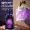 Electric Mosquito Killer Lamp Portable USB Fly Zappers Mosquito Light Household Indoor Outdoor Wall Desktop Wall Hang Dual Use