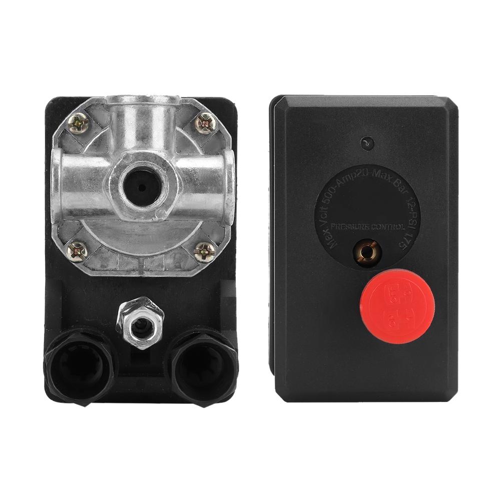 380V 3 Phase 4 Hole Vertical Type Pressure Switch Control Valve G1 4  for Air Compressor