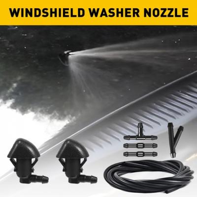Fit 09-15 76810-SZA-A01ZA Honda Pilot 2Pcs Front Windshield Washer Nozzles Jet