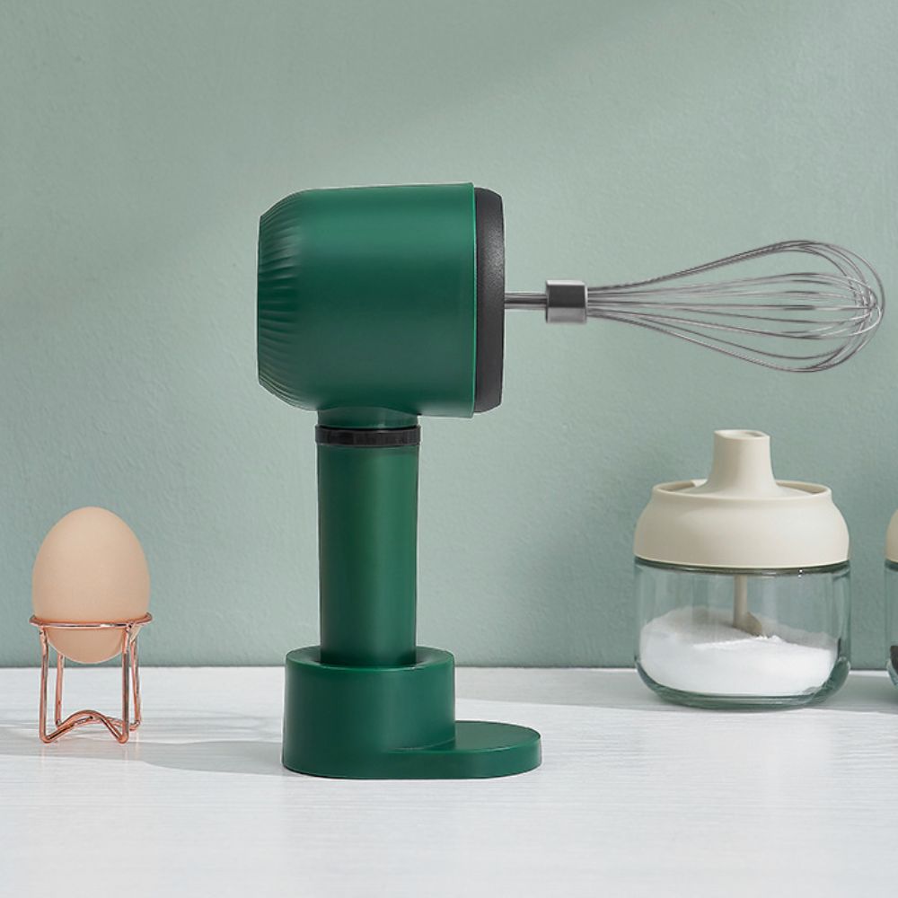 Stand-up Design Wireless Handheld Electric Egg Beater Automatic Egg Mixer Electric Blender  Bakery