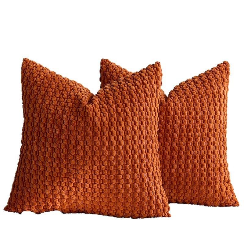 Cord Kissenbezug Leichter Luxus Hochwertiges Lendenkissen Heim-Sofakissen Schlafzimmer Nachttisch Kissenbezug