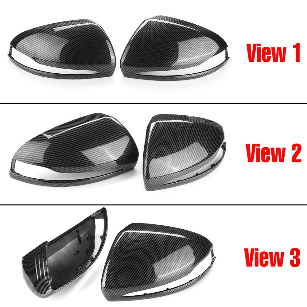 Spiegelabdeckkappen in Carbon-Optik für Mercedes Benz W205 X253 W213 W222 2016-2020