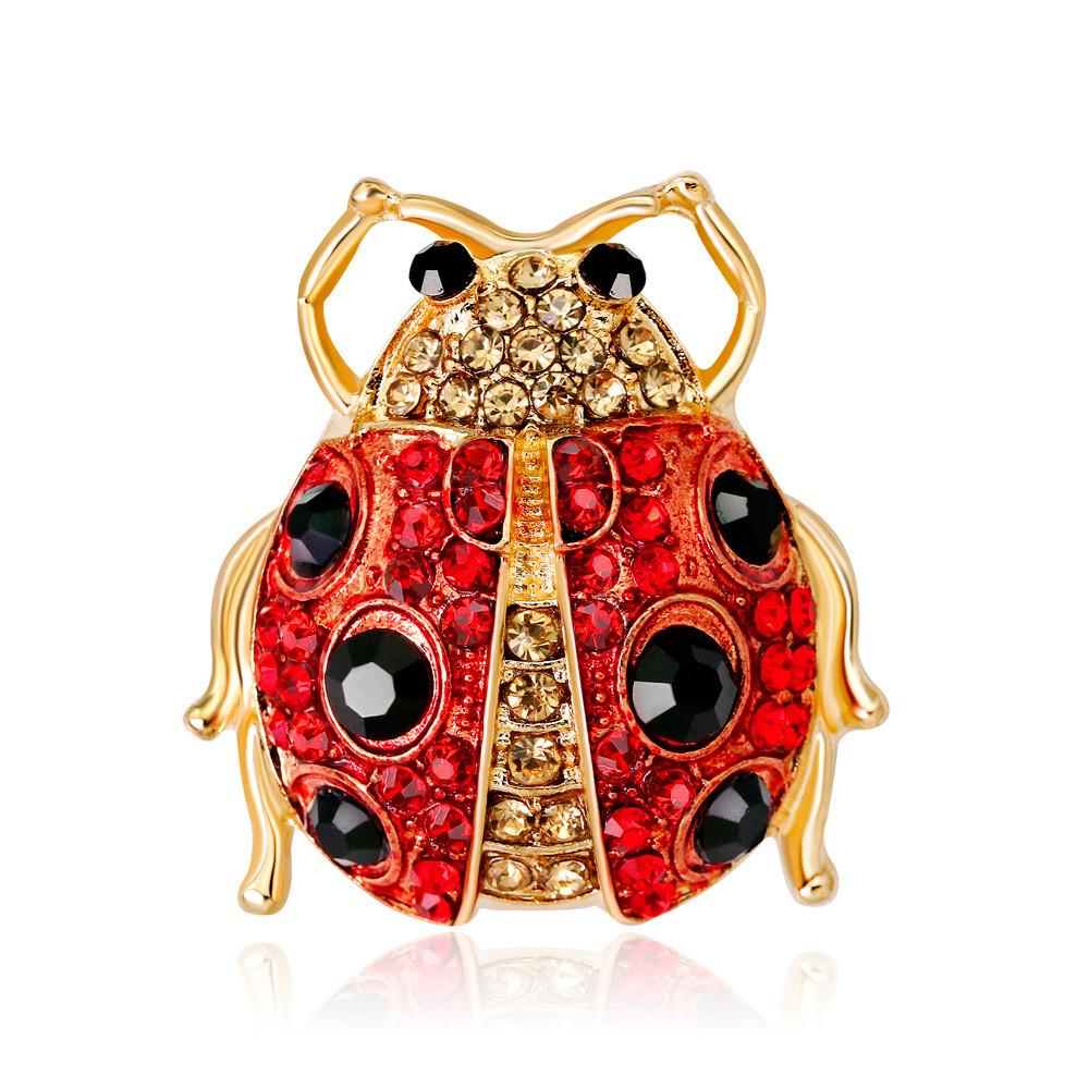 

Insectthemed Alloy Brooch Pin With Multifunctional Design For Fashionable Women