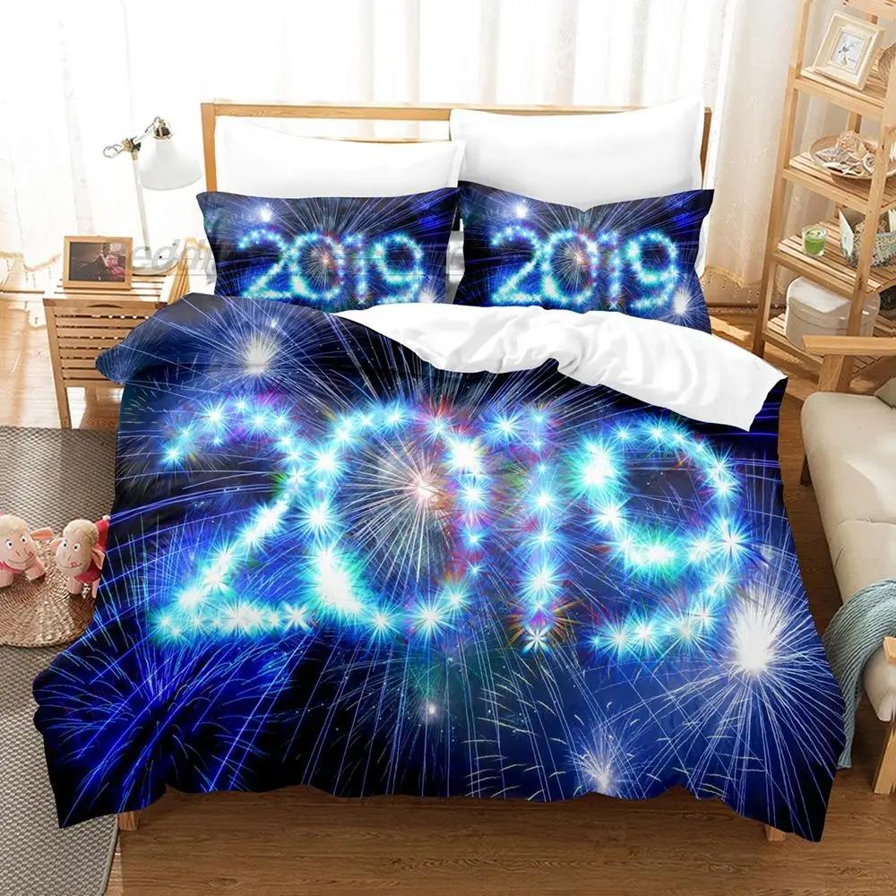 Lucky Number 3D Bedding Set Single Twin Full Queen King Size Duvet Cover Sets for Adult Kids Bedroom