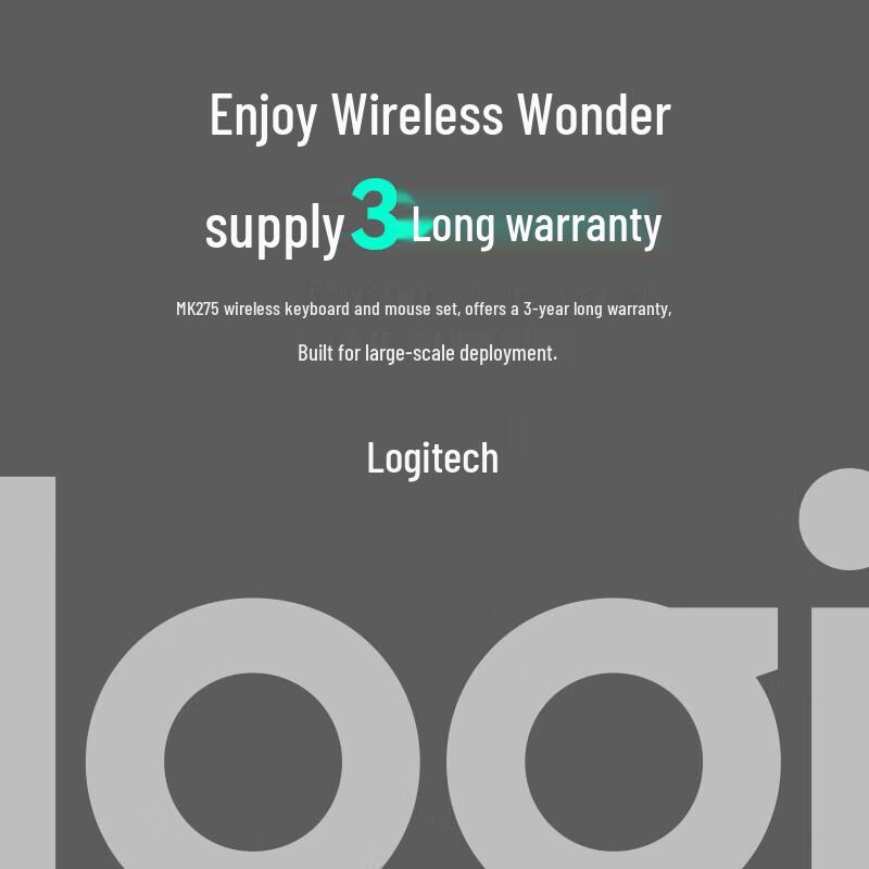 Logitech MK275 Wireless Keyboard and Mouse Combo