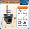 Outdoor Portable Smokeless Firewood Stove: Multi-Functional Large Pot Stand for Rural Homes