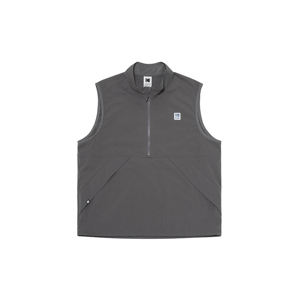 Kodak Breeze Stand Neck Vest Dark Grey