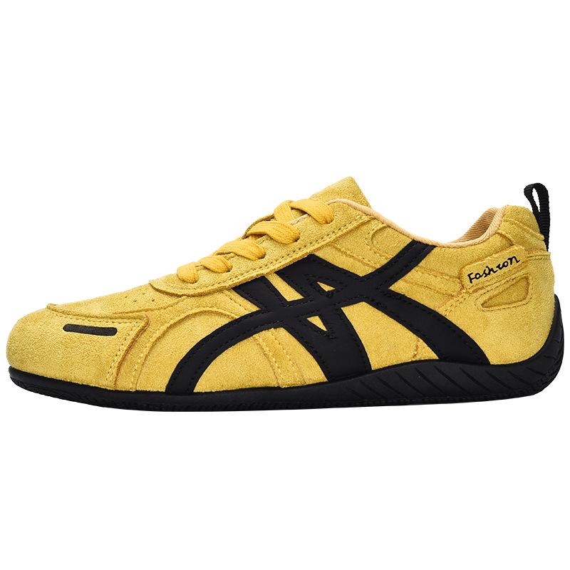 

Новые горячие осенние новые модные туфли на мягкой подошве, универсальная спортивная и повседневная обувь 5759 40 жёлтый