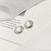 Women Glossy Earrings Retro Niche Cold Wind Atmospheric Elegant Classic Ear Jewelry