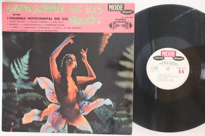 LP Record L'ENSEMBLE INSTRUMENTAL DES ILES - Surprise-partie Aux Iles Paradis STMD9024 MODE DISQUES France Jazz Used