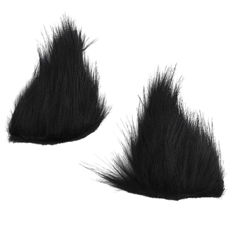 

Plush Cat Ear Hair Clip Halloween Costume Cosplay Hairpin Theme Party Headdress 1 чорний