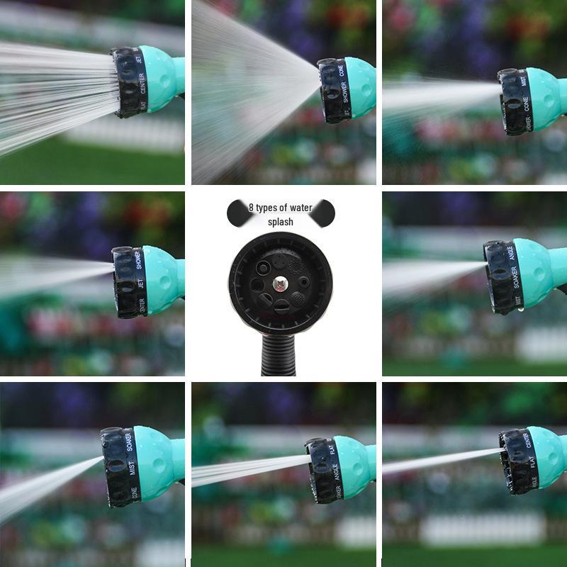 Eight-Function High-Pressure Garden Hose Nozzle