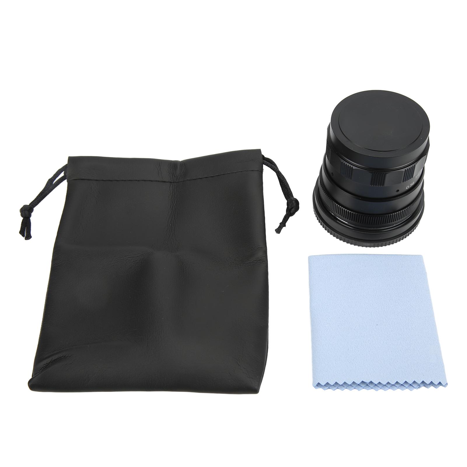 

Объектив 50 мм F1.8 APS C Кадр Объектив с ручной фокусировкой Фикс-объектив Большая диафрагма для Sony E Mount A6500 5100 NEX5