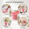 Silicone Makeup Brush Cleaning Cup With Storage And Drying Function For Cosmetic Tools