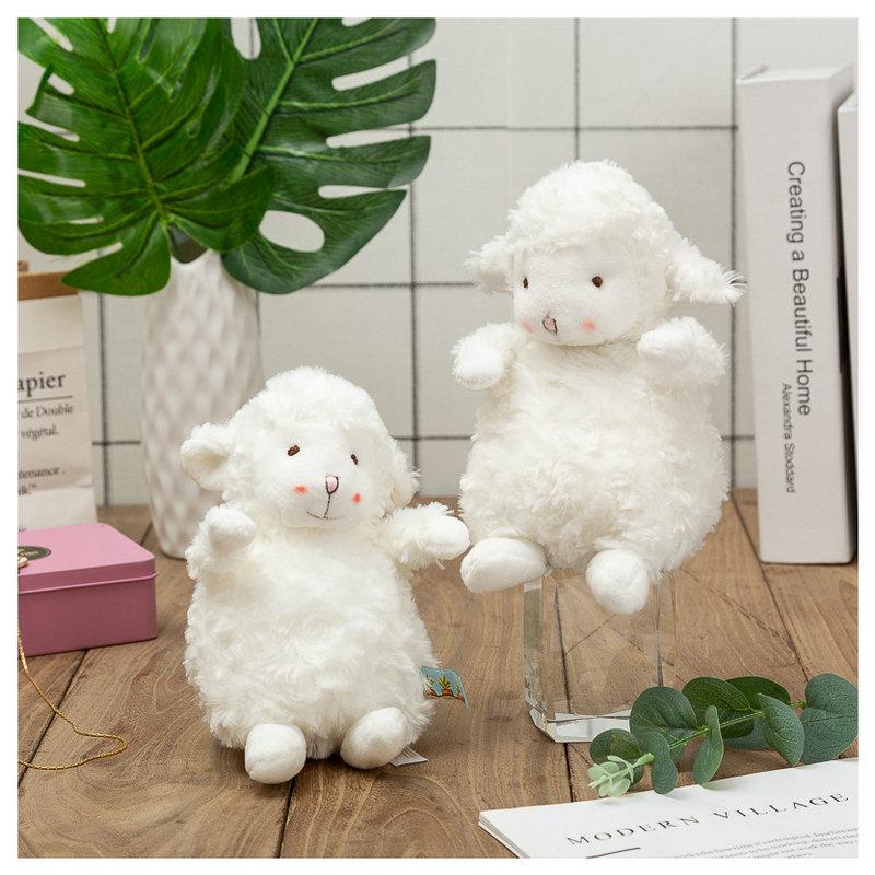 8-inch Claw Machine Doll Small Aries Plush Toy Happy Sheep Doll Birthday Gift Creative Wedding Throw Gift