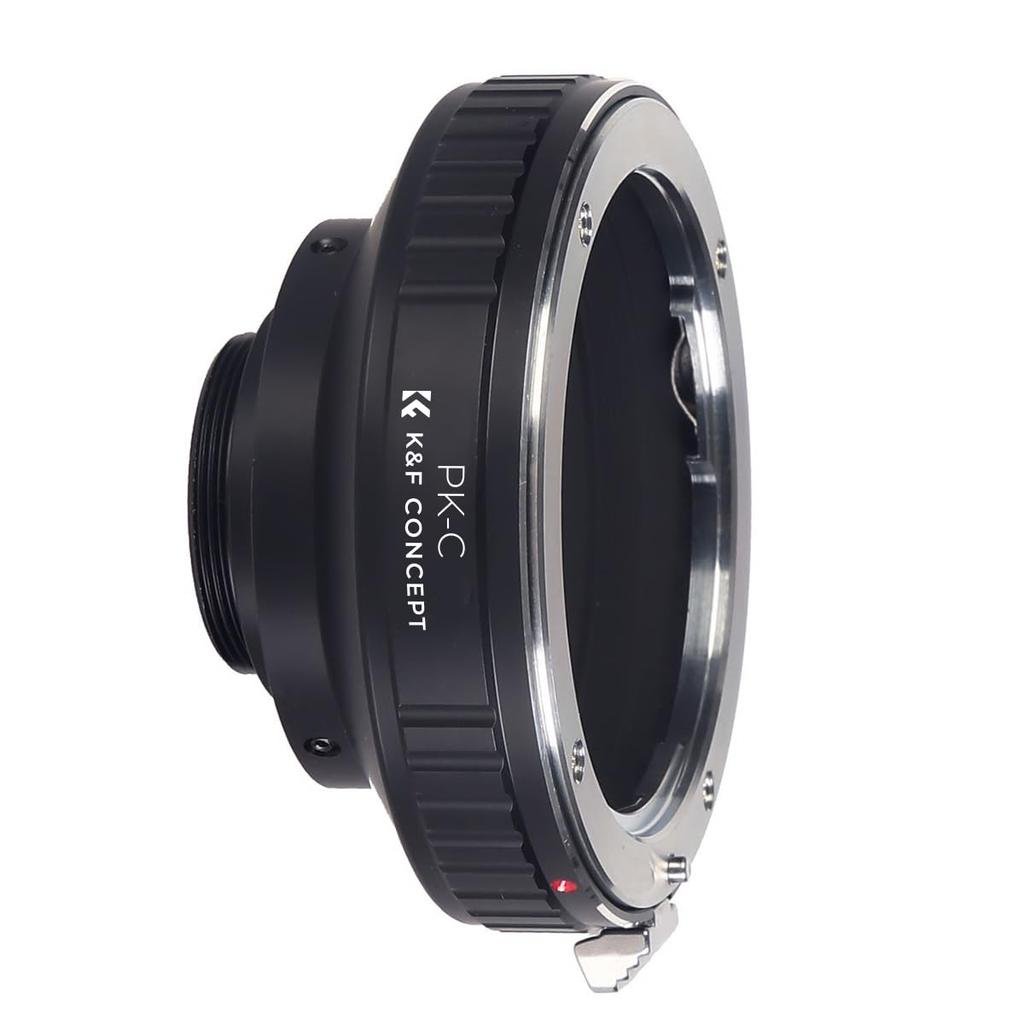 CONCEPT Lens Adapter for PENTAX K PK Lenses Adapter for mounting movie cameras and CCTV official K&F PK-C - C-type cameras. (Manufacturer's store)