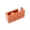Creative Paper Tape Cutter Office Building Block Shaped Stationery Masking Tape Holder Dispenser Washi Tape Storage Office Tools