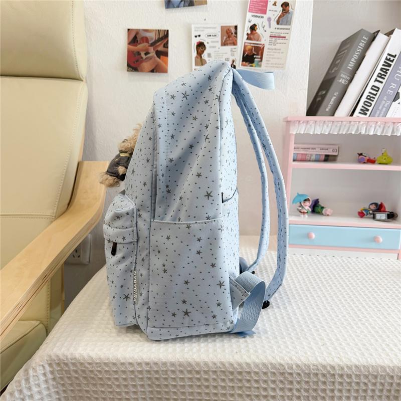 Star Women's Backpack Student Schoolbag