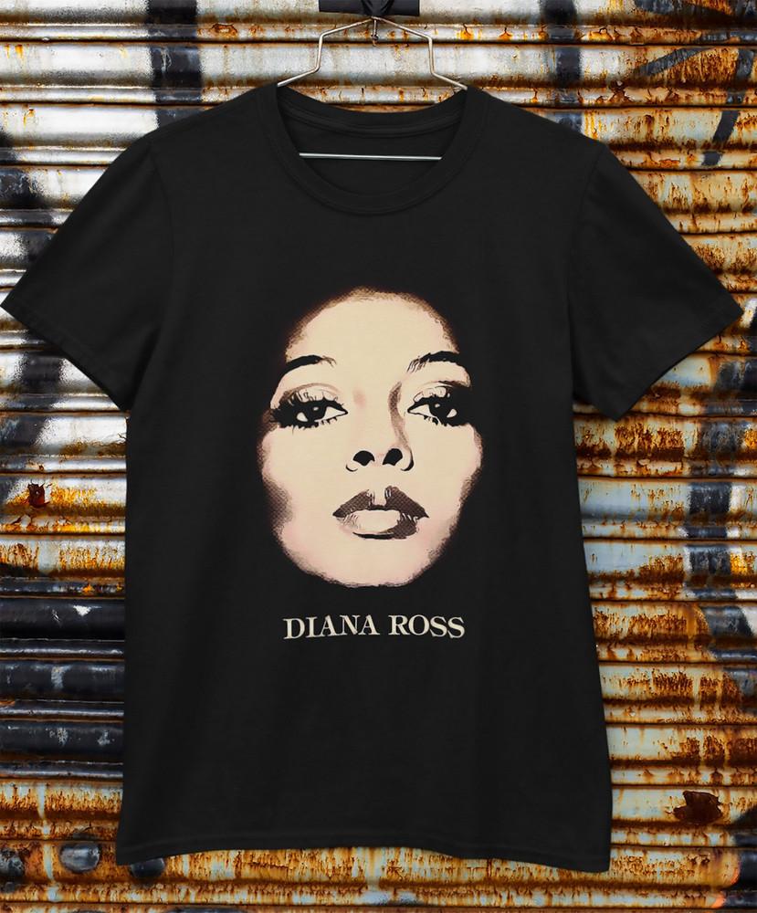 Love Hangover Diana Ross Music Black T-Shirt Cotton S-234XL Unisex T-Shirt M