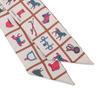 Scarf Bandana Twilly Multicolor White H061356 S 23 [Hermes] Women's [Item]